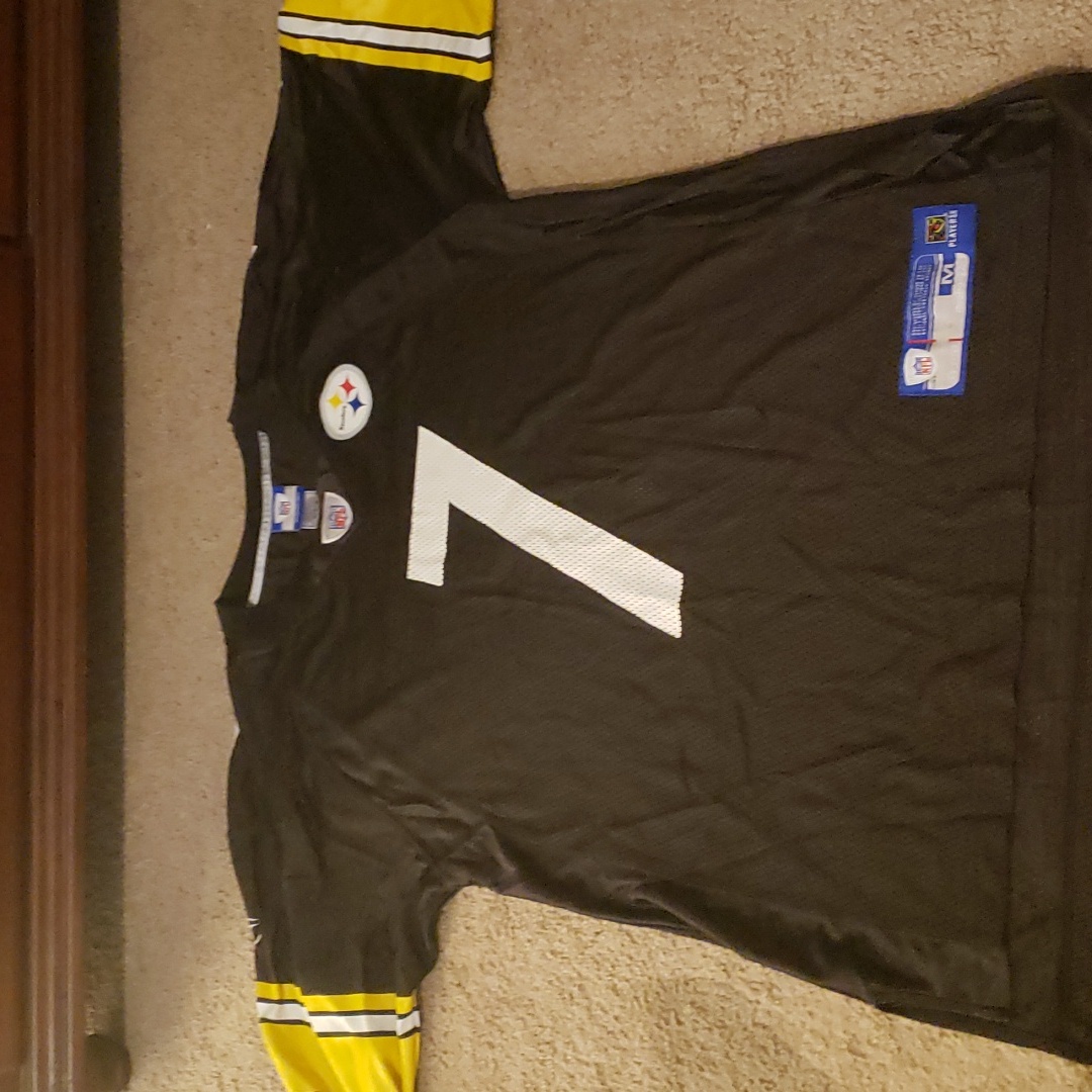 Reebok Roethlisberger Size Medium Printed Jersey
